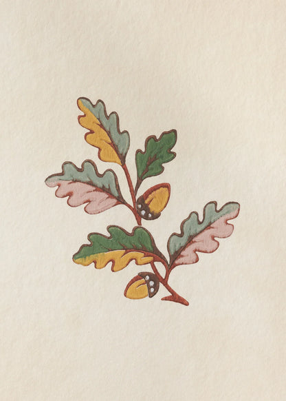 Oak Leaf Wallpaper - Original