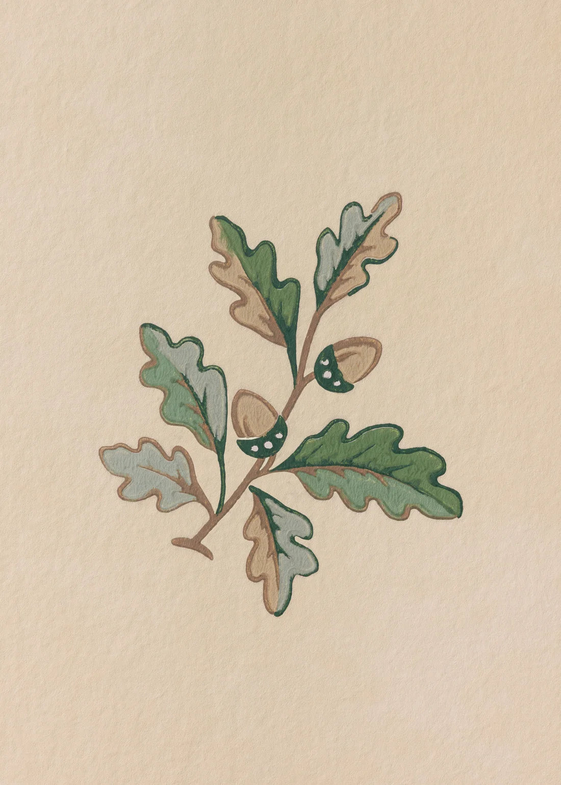 Oak Leaf Wallpaper - Spring
