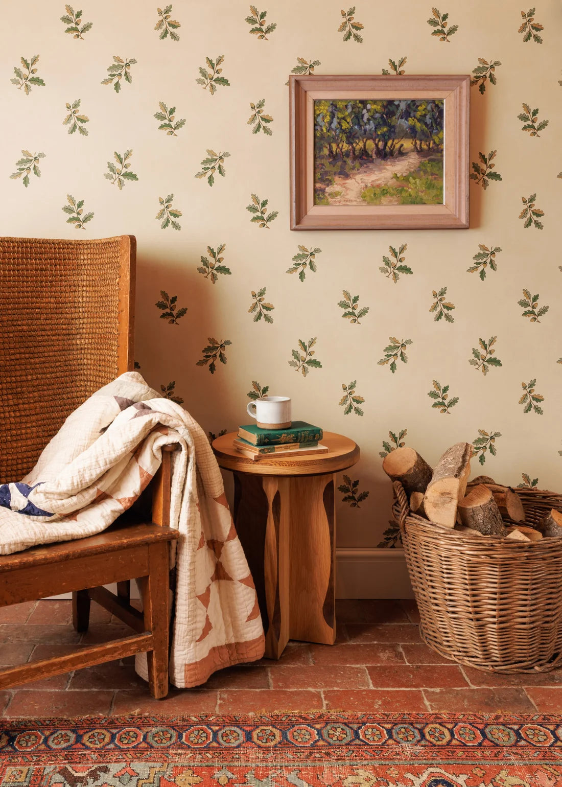 Oak Leaf Wallpaper - Spring