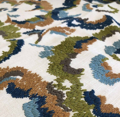 Pansy - Blue/Olive