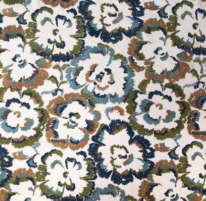 Pansy - Blue/Olive
