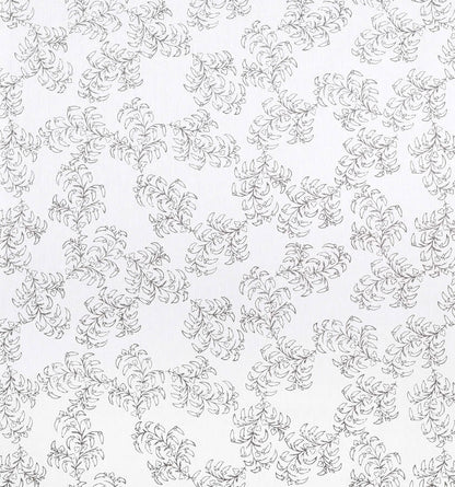 Pea Pods - White on White Heavy Linen