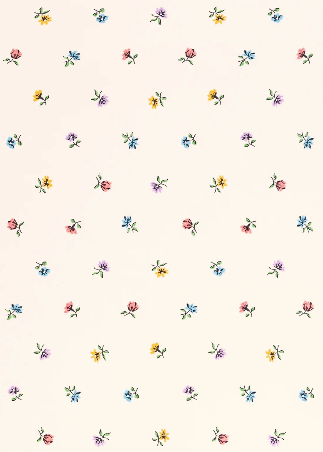 Petites Fleurs Wallpaper - Bonbon