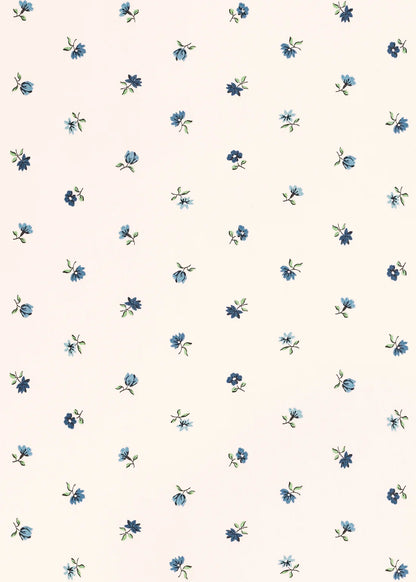 Petites Fleurs Wallpaper - Delft