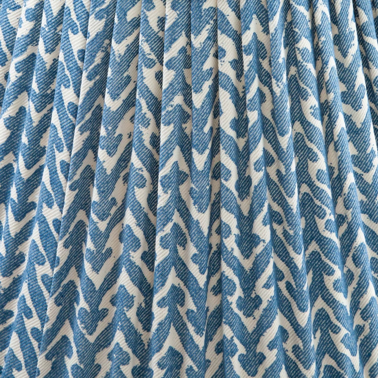 Rabanna Lampshade Fabric - Blue
