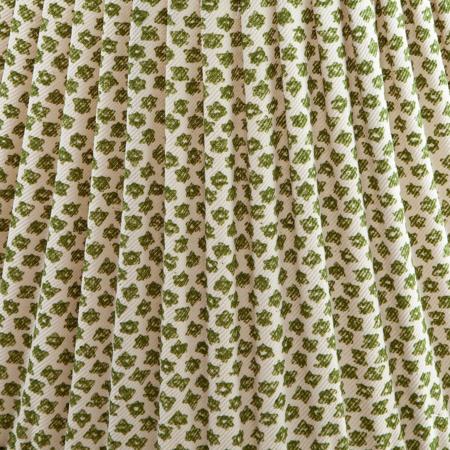 Marden Lampshade Fabric - Green