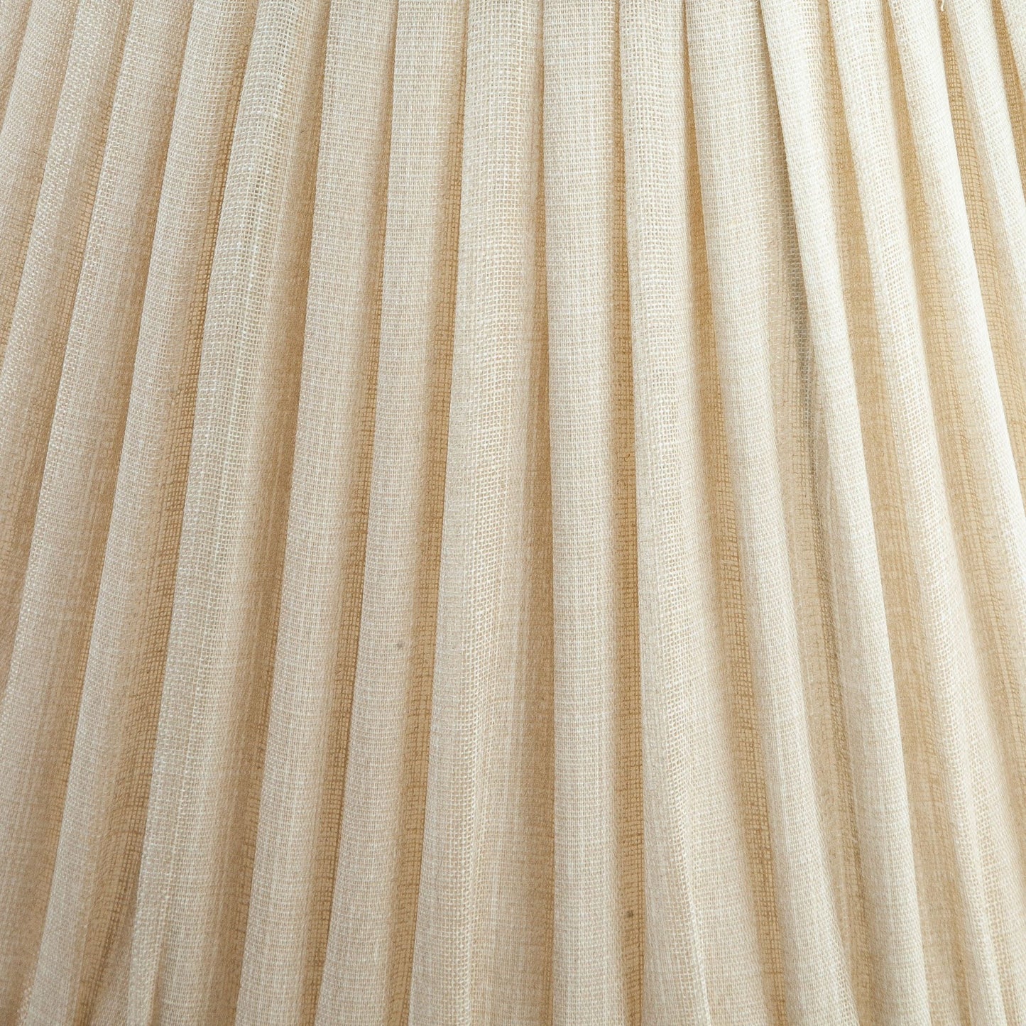 16 Inch Round Gathered Bedwyn Lampshade - Cream Moire