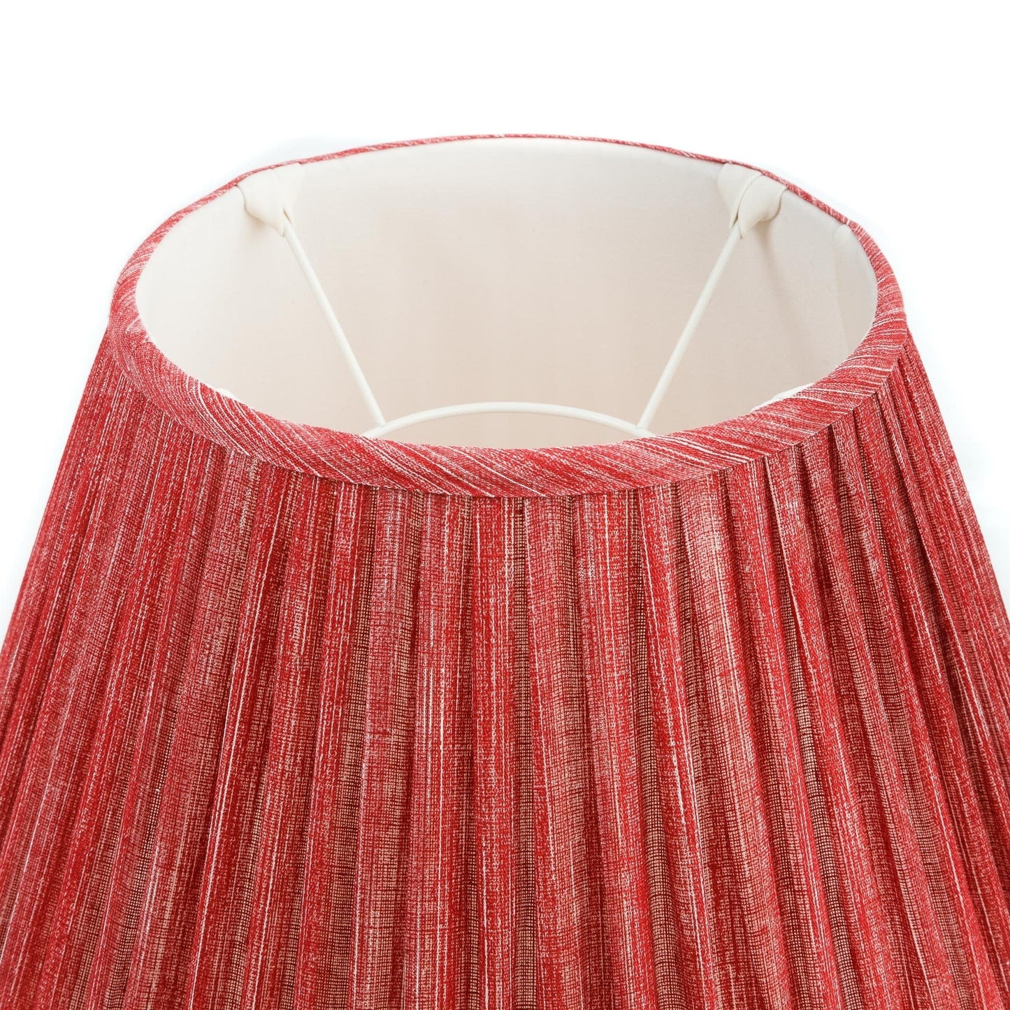 16 Inch Round Gathered Bedwyn Lampshade - Carpet Slipper