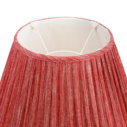 16 Inch Round Gathered Bedwyn Lampshade - Carpet Slipper