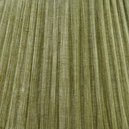 16 Inch Round Gathered Bedwyn Lampshade - Kintyre Green