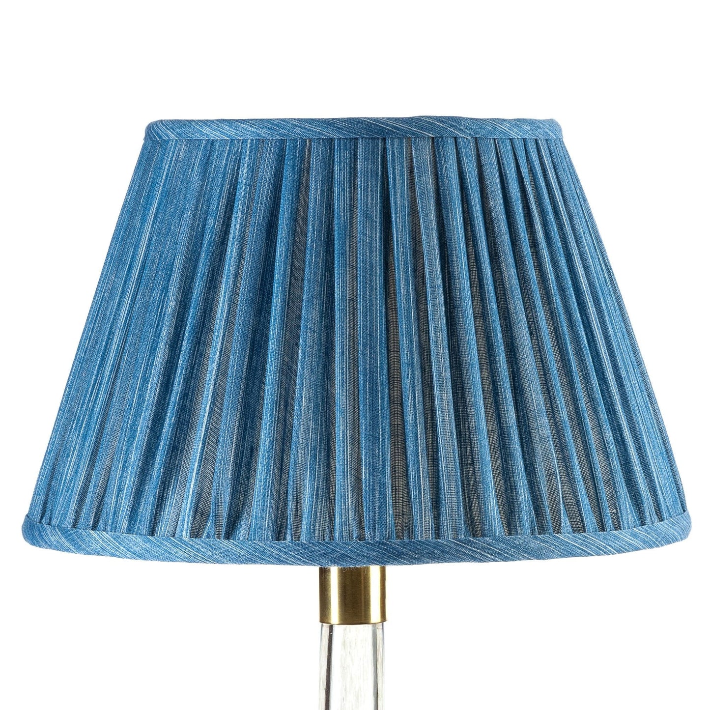 16 Inch Round Gathered Bedwyn Lampshade - Sacre Bleu