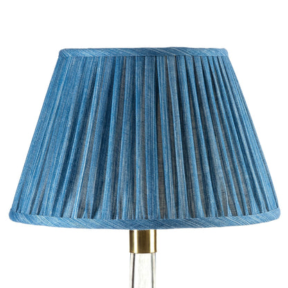16 Inch Round Gathered Bedwyn Lampshade - Sacre Bleu
