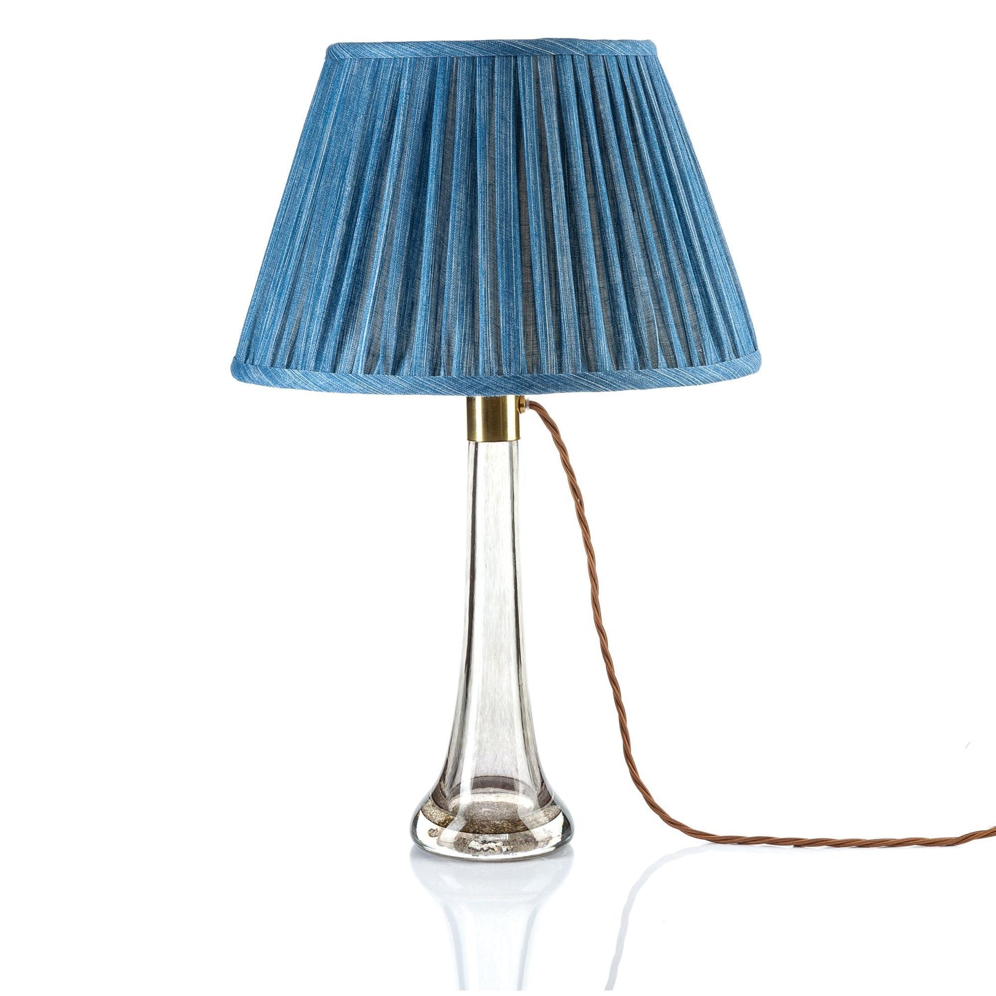 16 Inch Round Gathered Bedwyn Lampshade - Sacre Bleu