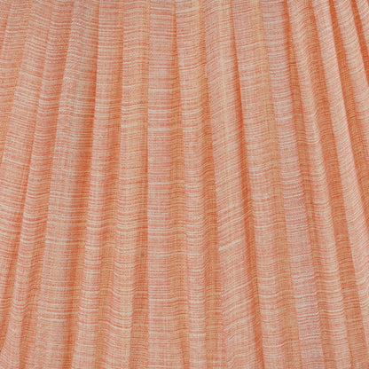 16 Inch Oval Gathered Bedwyn Lampshade - Pink Moire