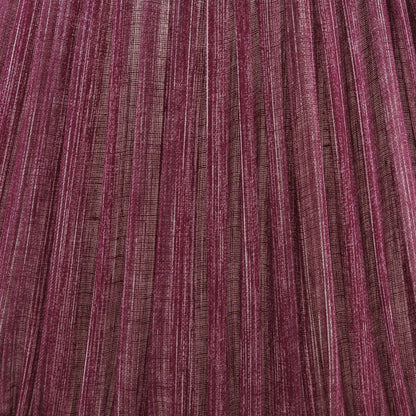 16 Inch Oval Gathered Bedwyn Lampshade - Back To The Fuchsia