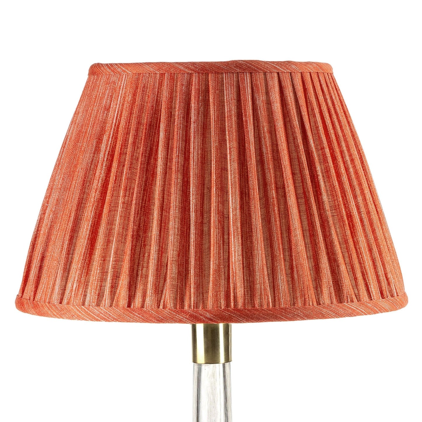 16 Inch Round Gathered Bedwyn Lampshade - Fresco