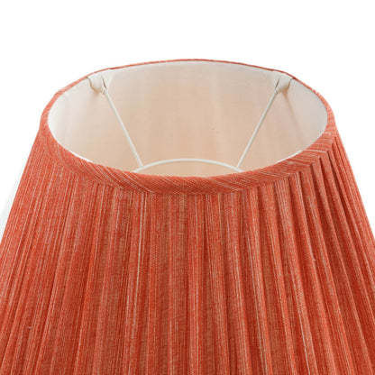 16 Inch Round Gathered Bedwyn Lampshade - Fresco