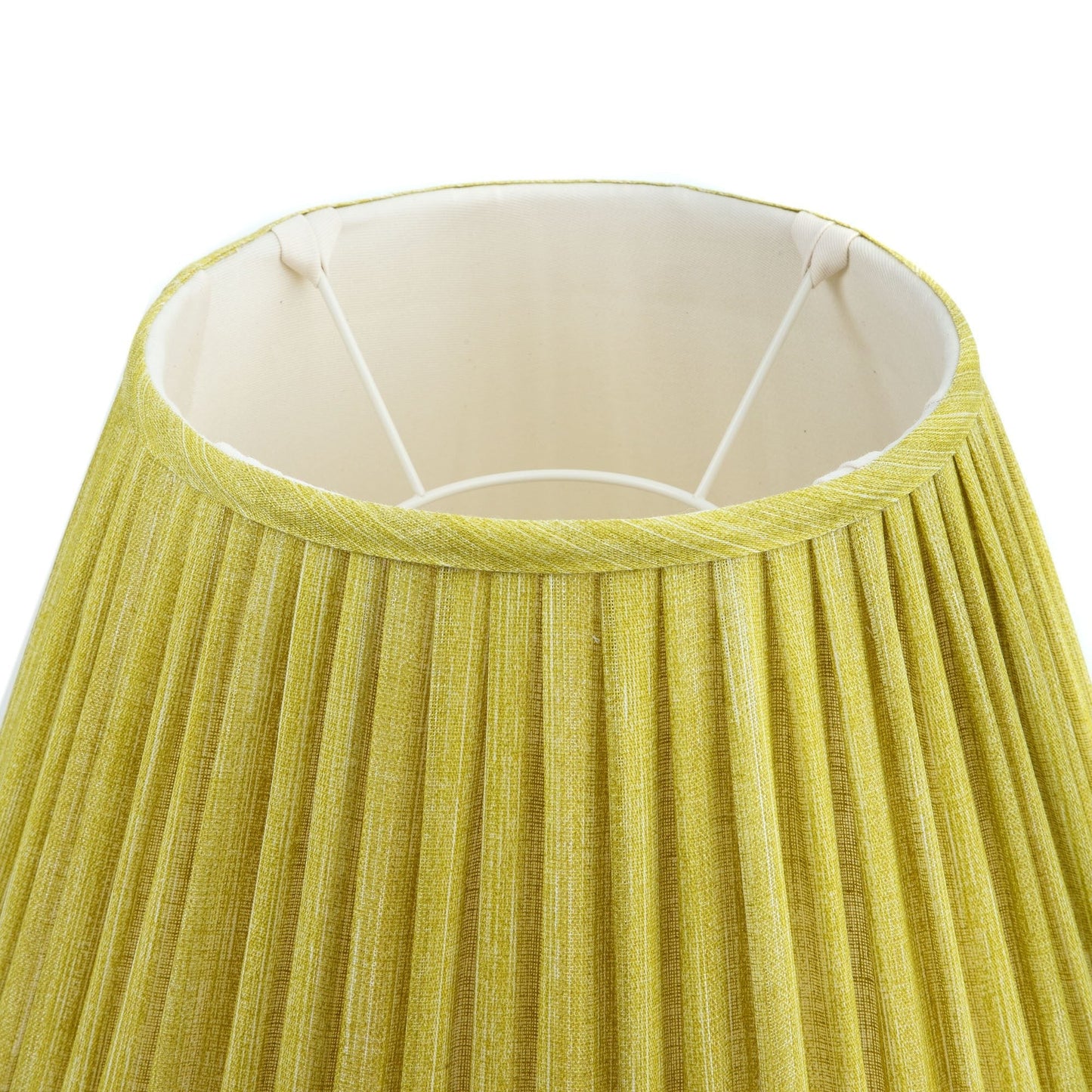 16 Inch Round Gathered Bedwyn Lampshade - Euphorbia