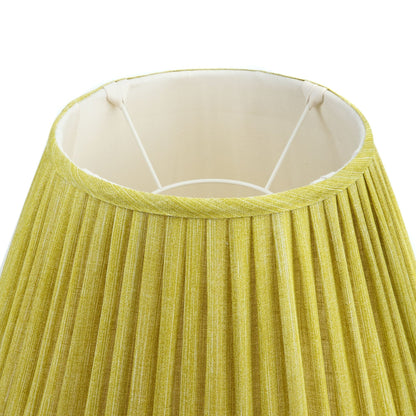 16 Inch Round Gathered Bedwyn Lampshade - Euphorbia