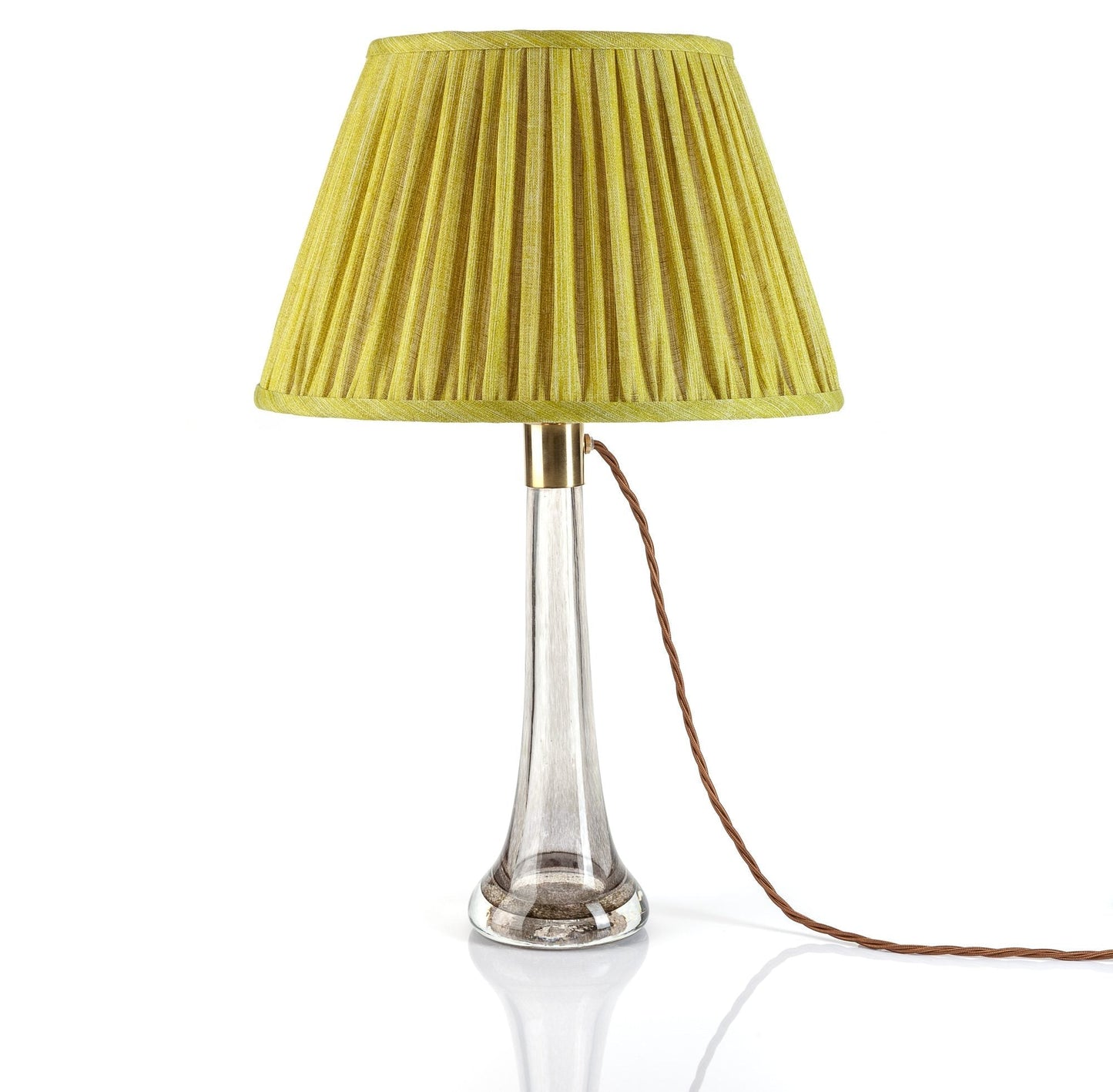 16 Inch Round Gathered Bedwyn Lampshade - Euphorbia