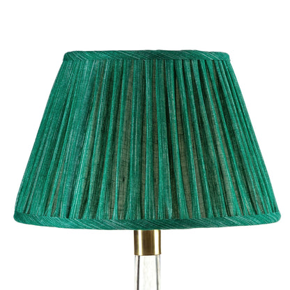 16 Inch Round Gathered Bedwyn Lampshade - Aventurine