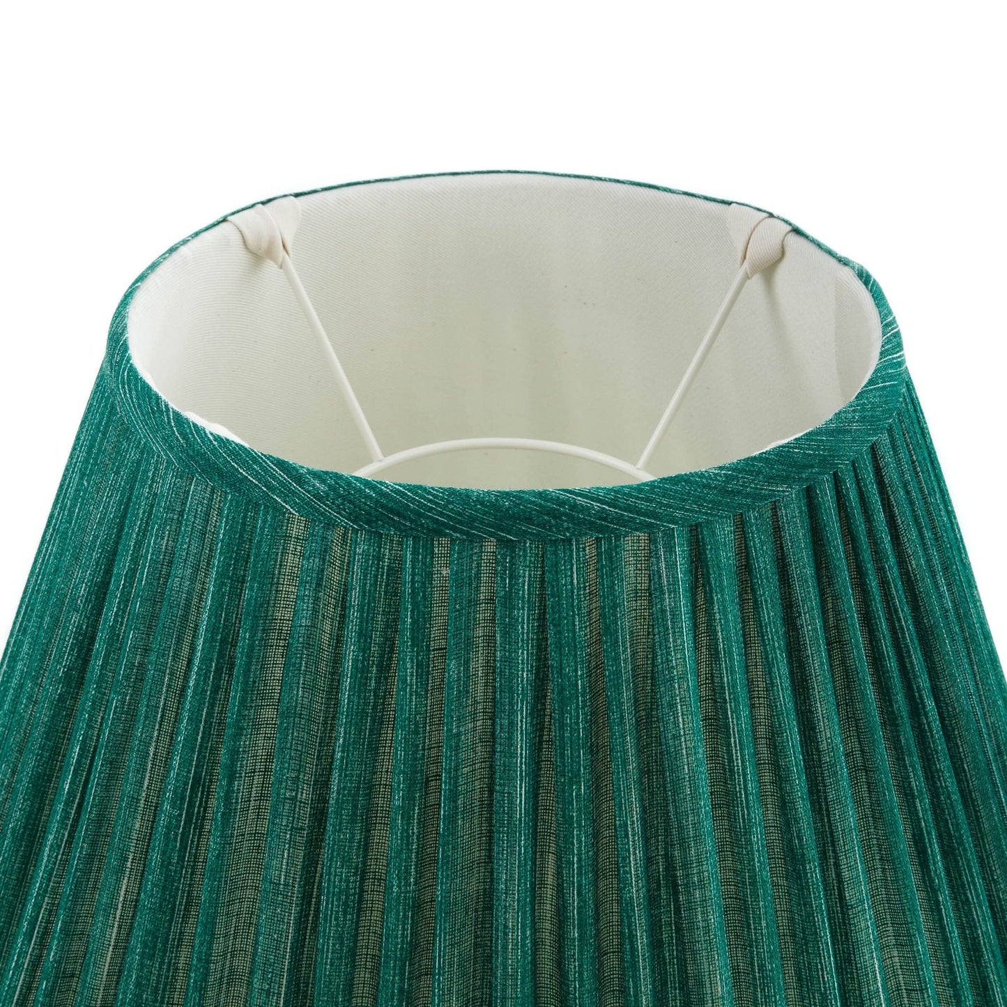 16 Inch Round Gathered Bedwyn Lampshade - Aventurine