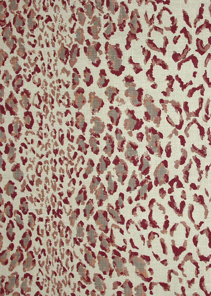 Sabu On Linen - Beige / Red