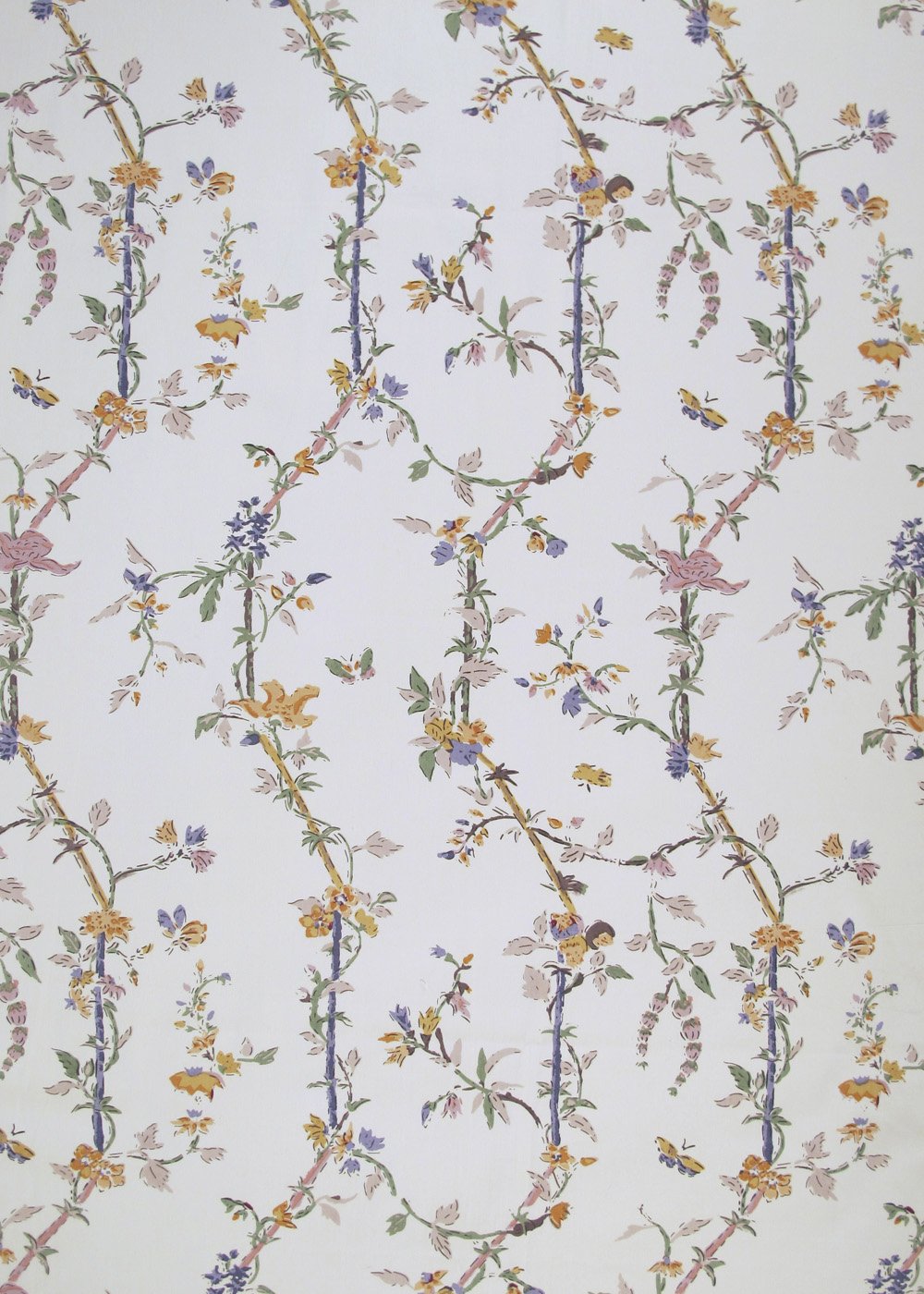 Bamboo Garden - Mustard Ecru
