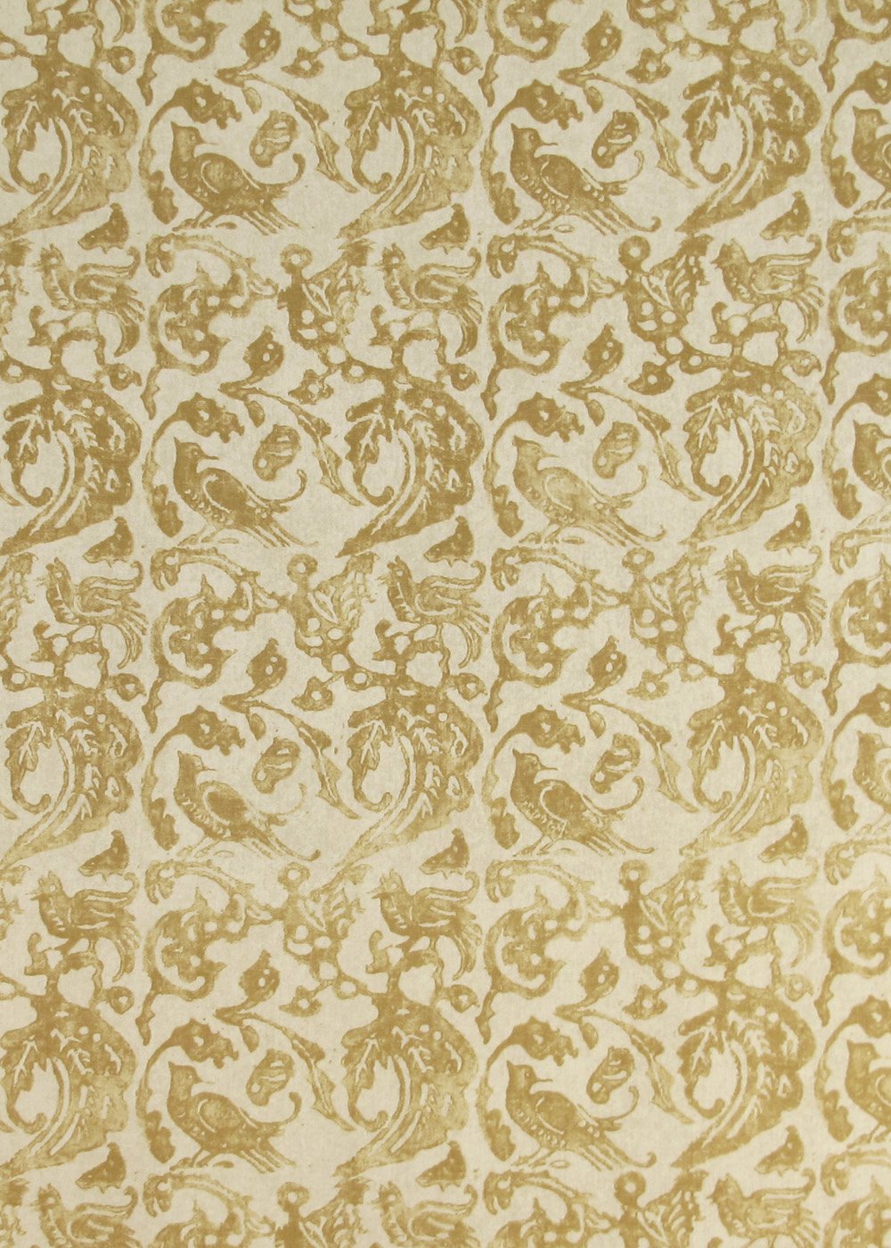 Bird In Circle - Gold