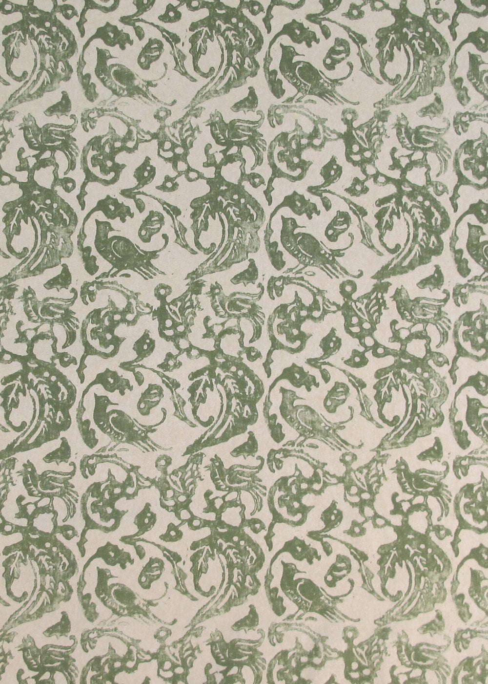 Bird In Circle - Green