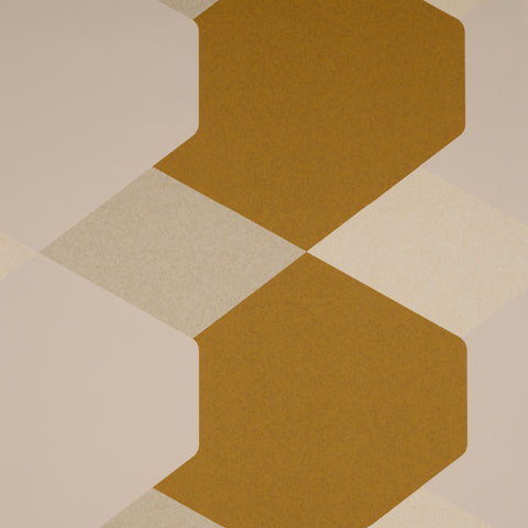 Spade Wallpaper - Ochre