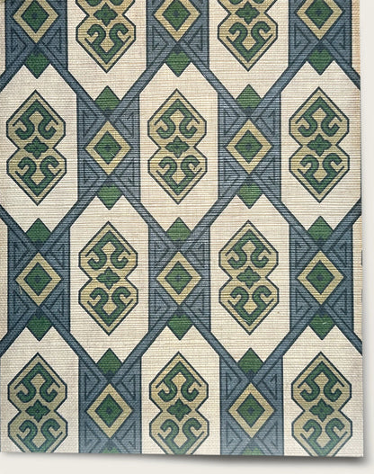 Stained Glass Wallpaper - Jade