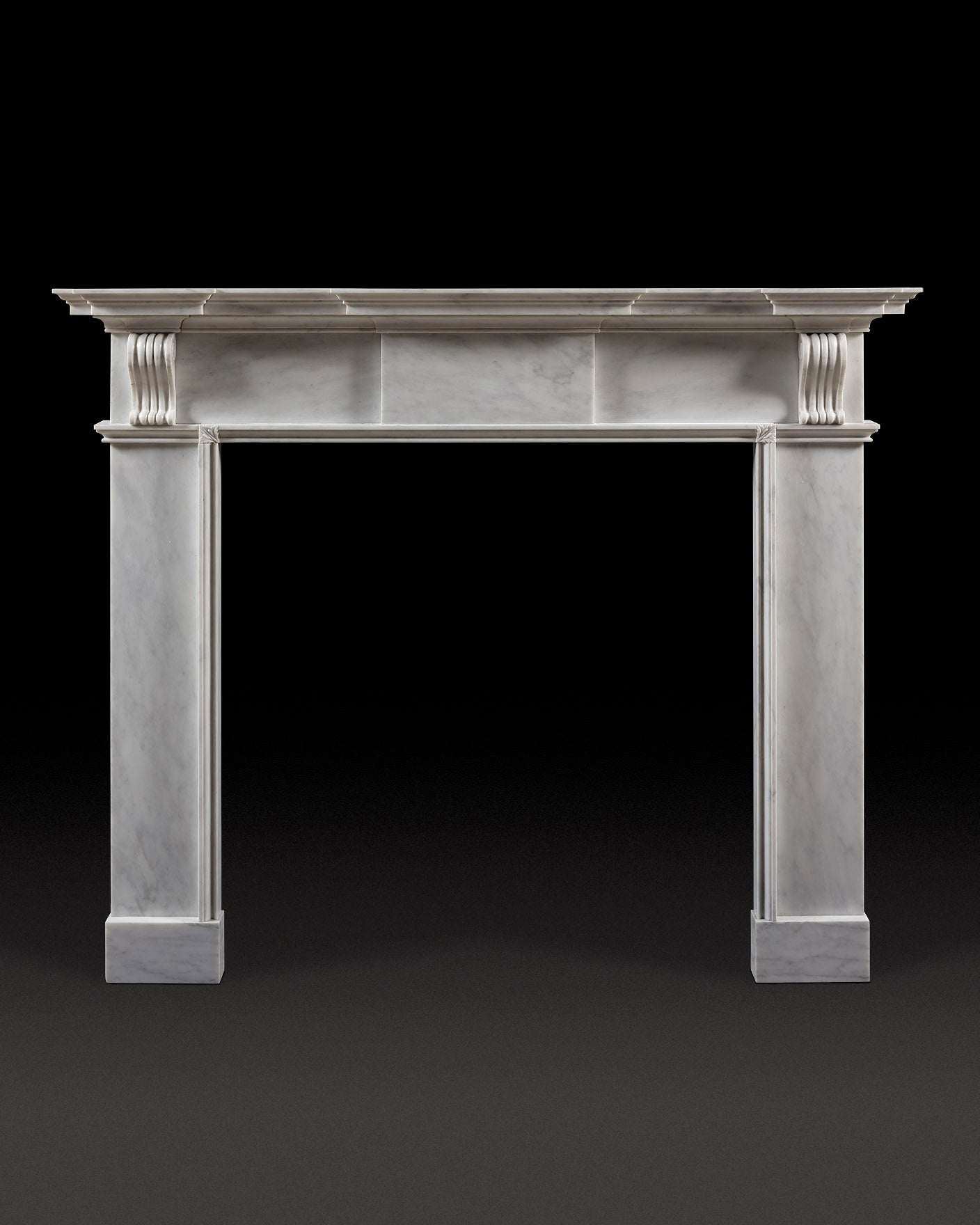 Tatton Chimneypiece - Carrara Marble
