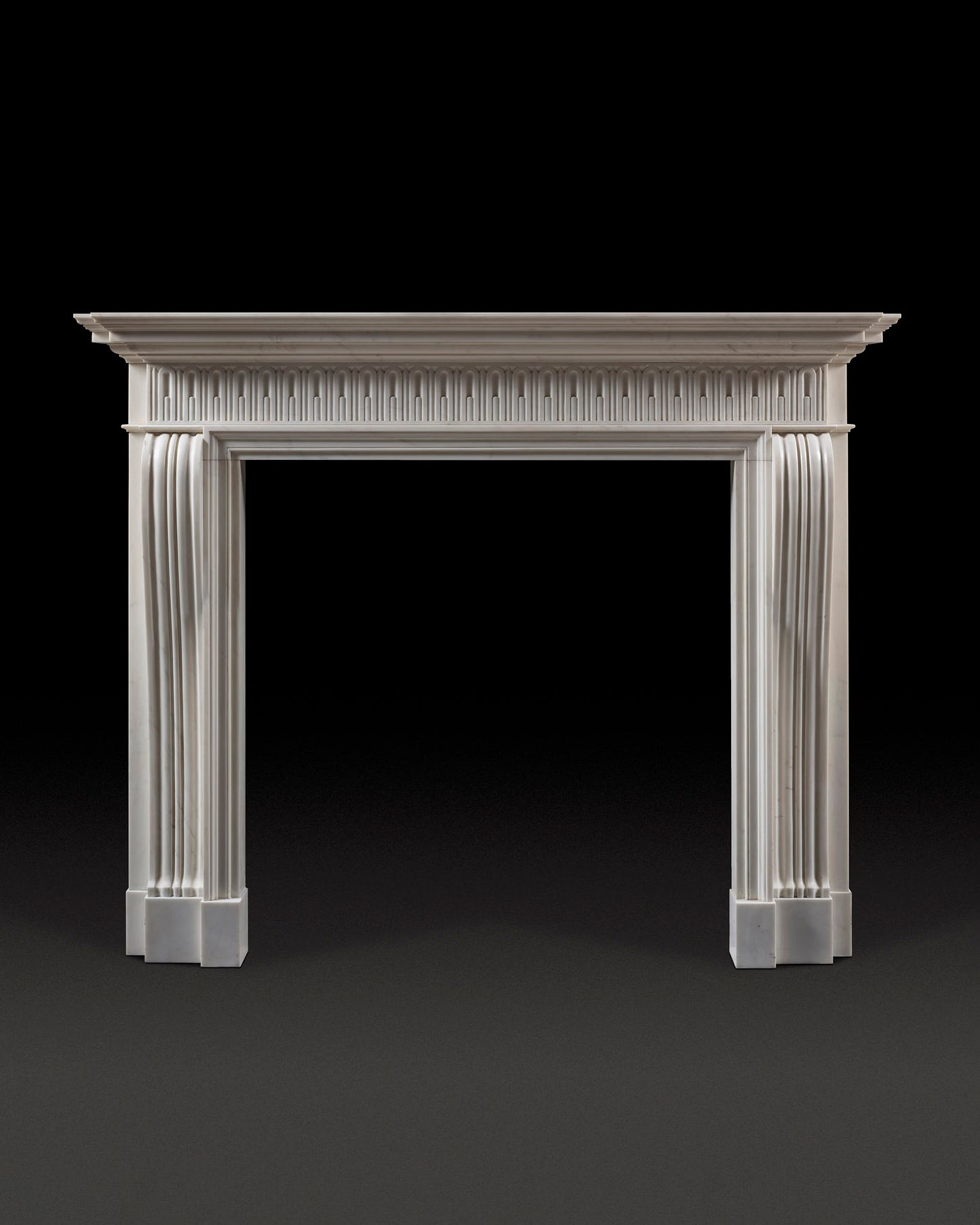 Taviton Chimneypiece - White Marble