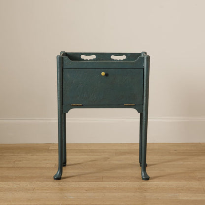 Pot Cupboard - Burnished Teal Paint