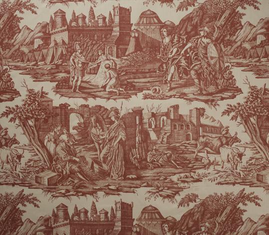 Toile Alexander the Great - Terracotta