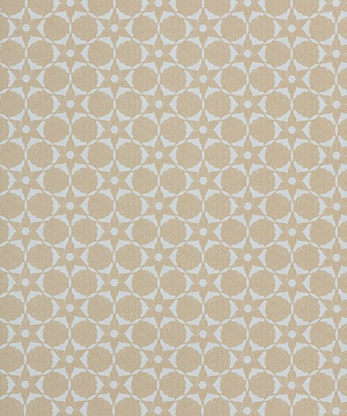 Flower Cut Out Wallpaper - Sandstone