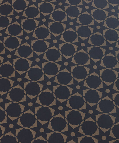 Flower Cut Out Wallpaper - Brownstone
