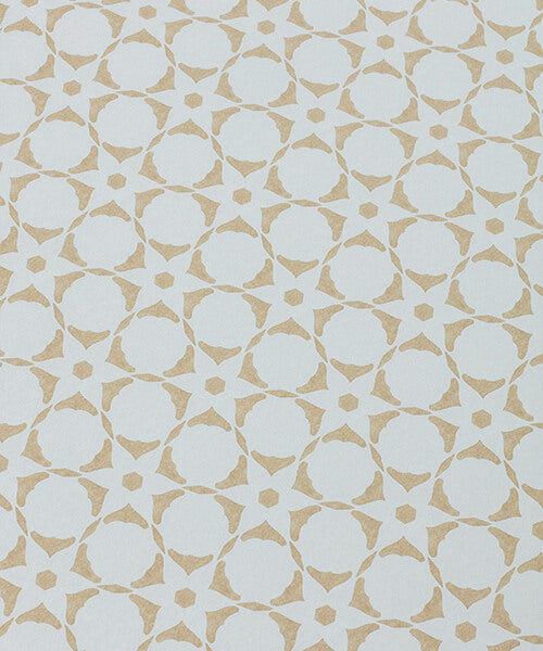 Flower Stencil Wallpaper - Sandstone