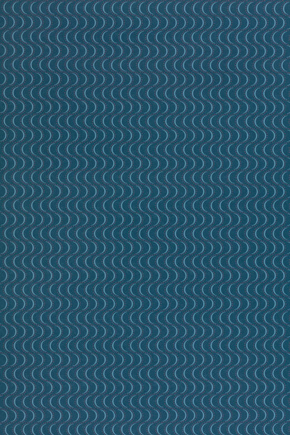 Ondine Wallpaper - Prussian Blue (Digital)
