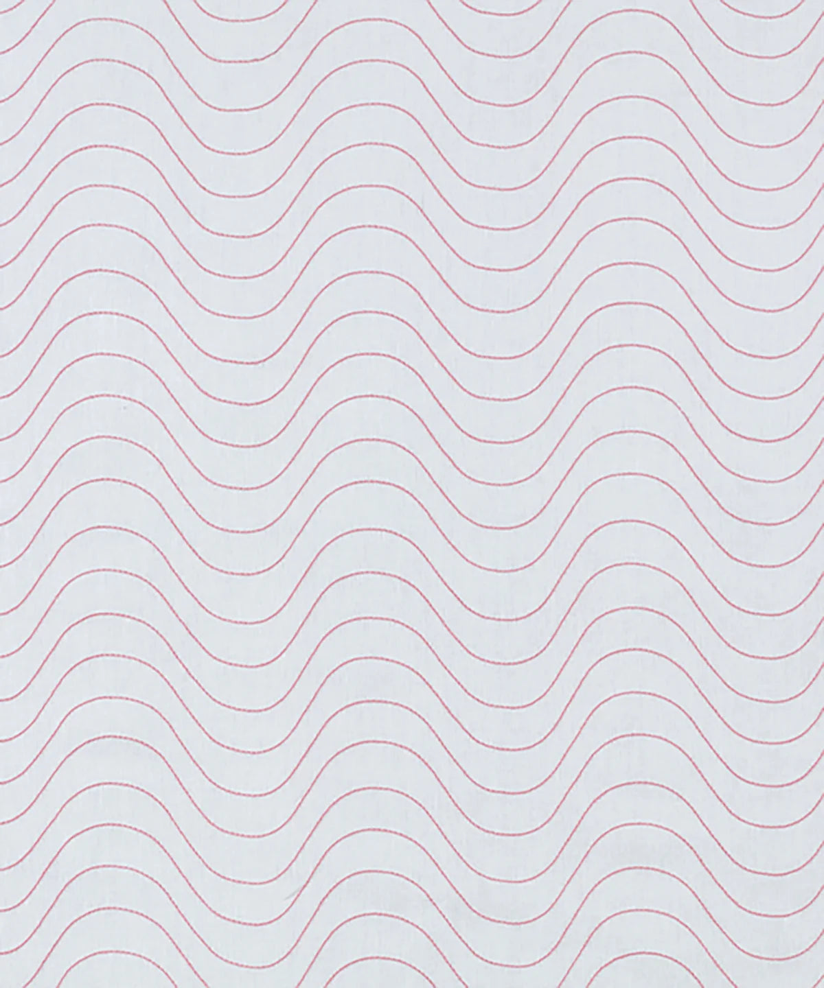 Undulating Lines - Rose / Cream