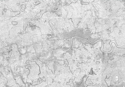 London Map, Georgian Wallpaper - 2