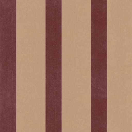 Brown Paper Stripe - Red