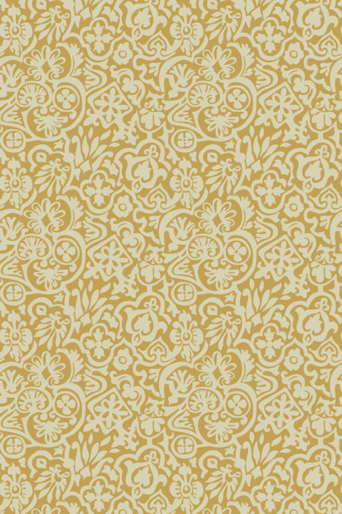 Continuous Wallpaper - Sudbury Yellow and Hay
