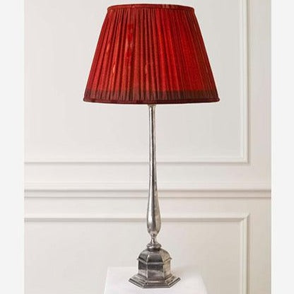 Kilvert Lamp - Antique Silver