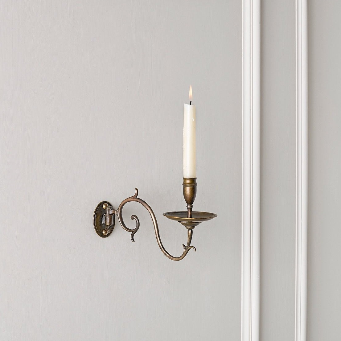 Braemore Candle Sconce Brass