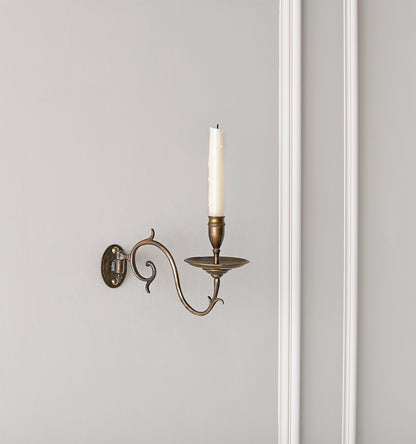 Braemore Candle Sconce Brass