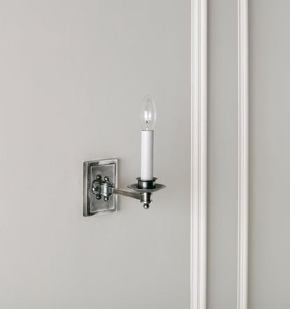 Dean Wall Light Silvered