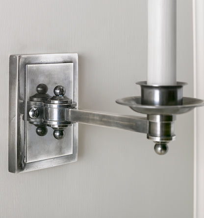 Dean Wall Light Silvered