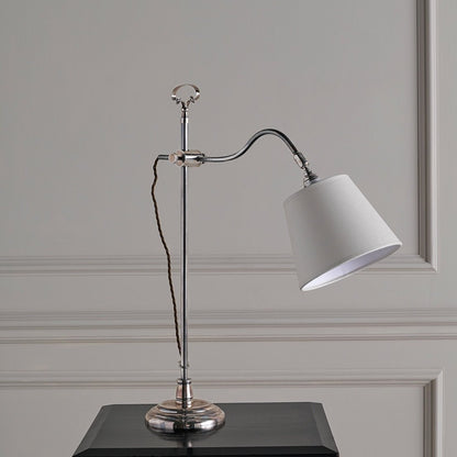 Desk Lamp - Antique Silver